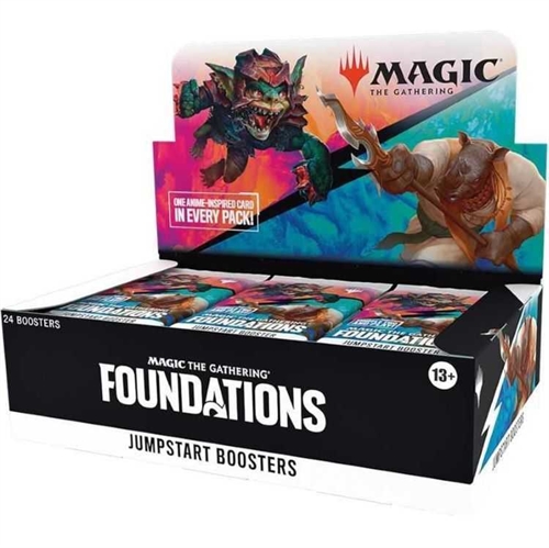 Foundations - Jumpstart booster box display (24 pakker) - Magic the Gathering